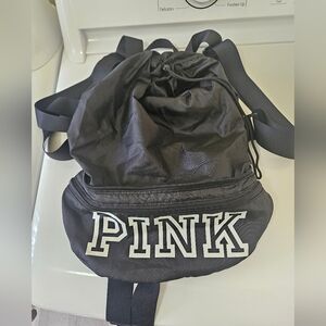 PINK Victoria's Secret Black Backpack